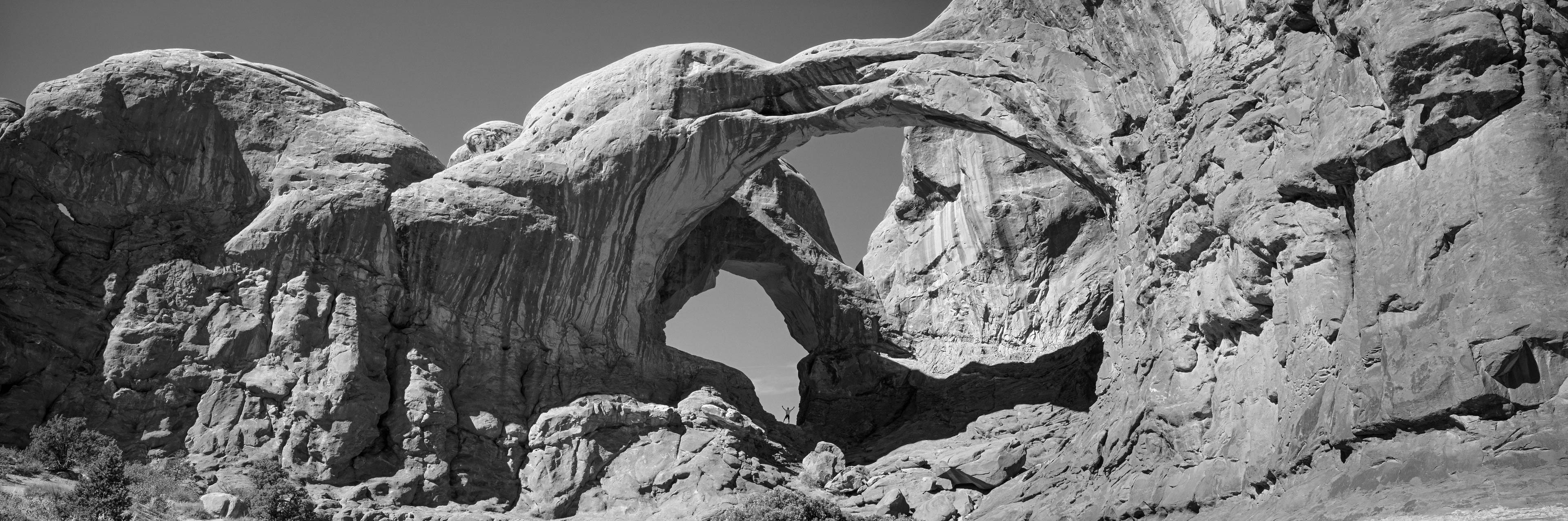 Double Arch, Arches National Park, Utah, USA 
