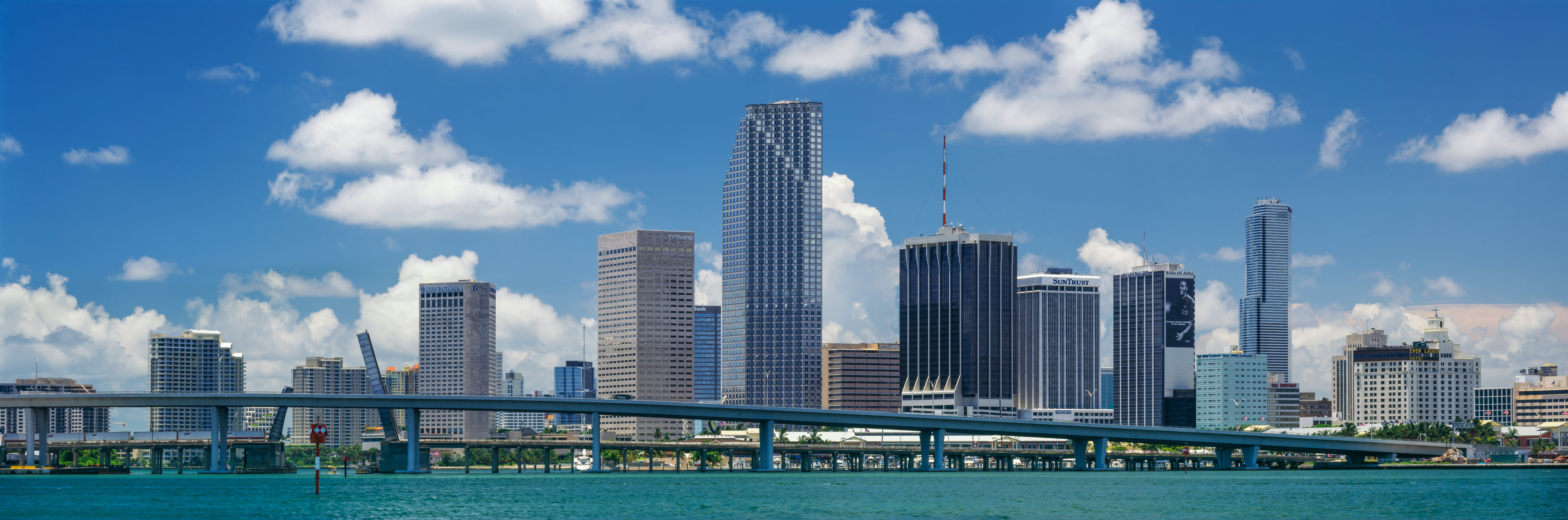 Miami Skyline, Florida, USA 
